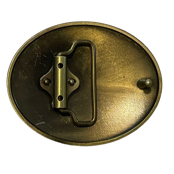 Cowgirl Belt Buckle and USA Flag Brooch Christmas Tin Set Western Buckles Rodeo - Picture 7 of 16